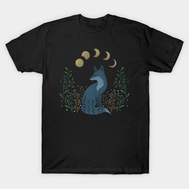 Fox on the Hill T-Shirt by Episodic Drawing